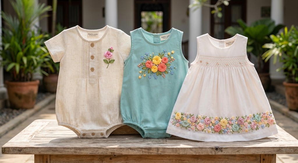 Baby Ribbon Floral Set